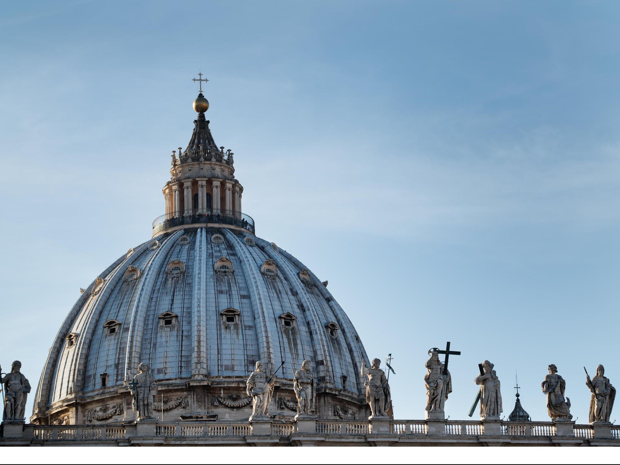 La Cupola Del Vaticano Rom Exteriör bild